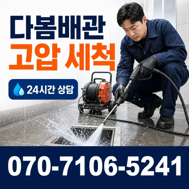 대전 동구 대전천북로 씽크대뚫기 상담 이미지 4